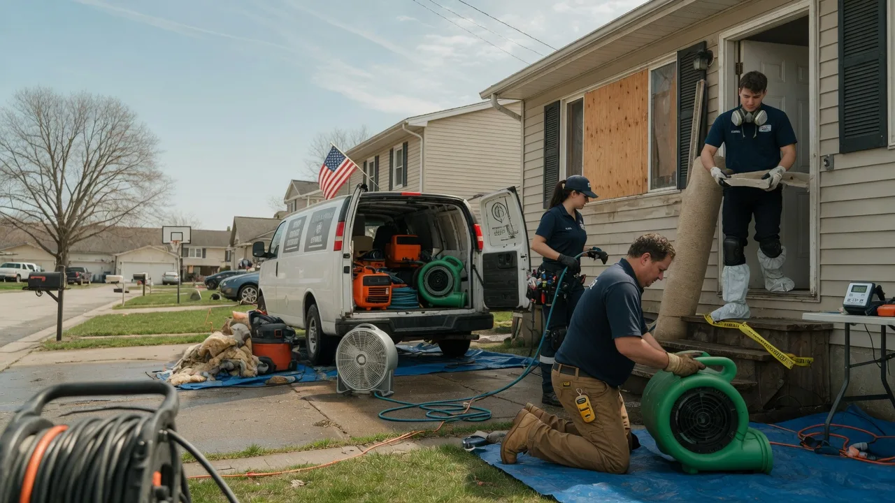 Water Damage Restoration in Novelty, MO near me